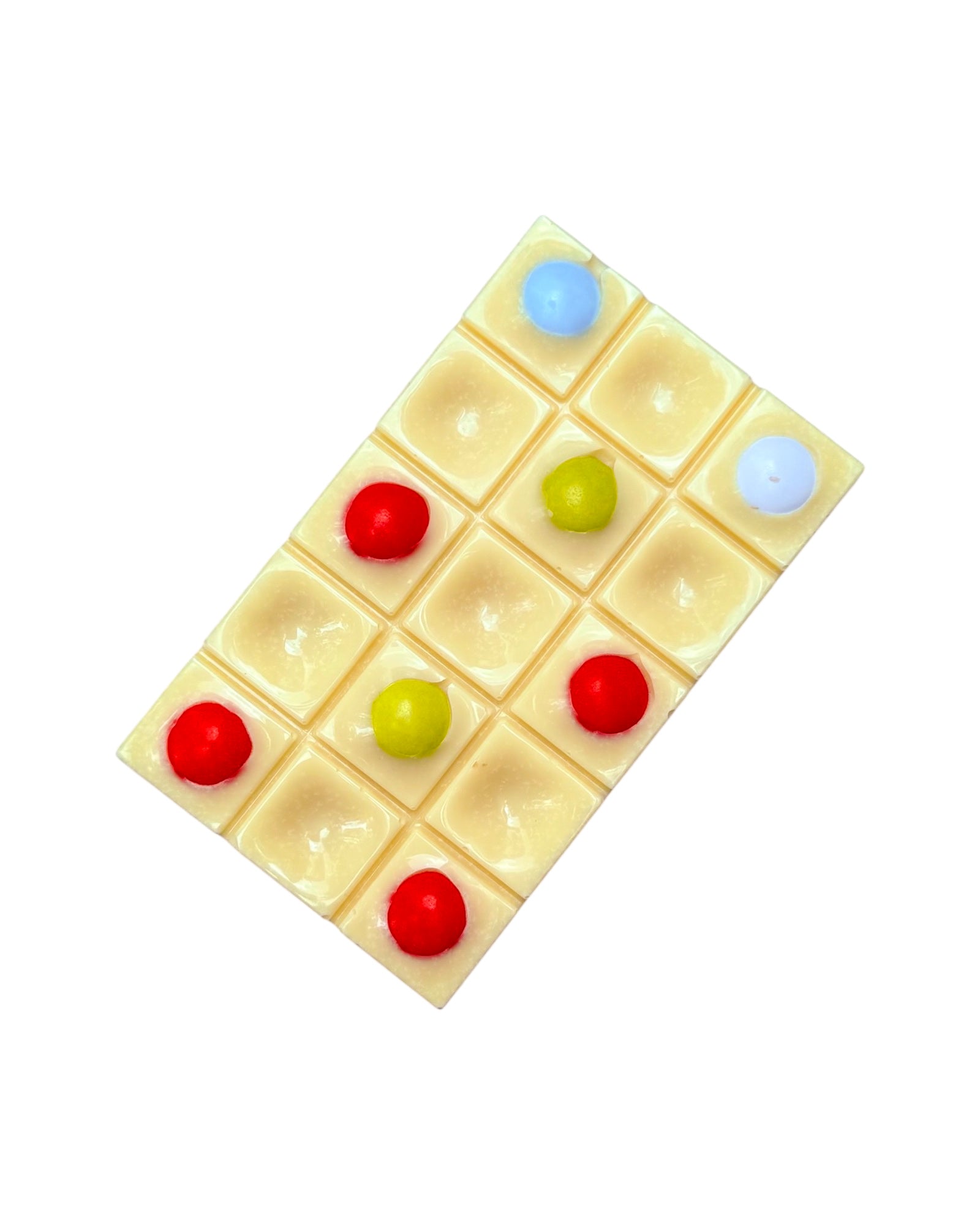 Μπαρα choco piercing με λευκη σοκολατα και smarties