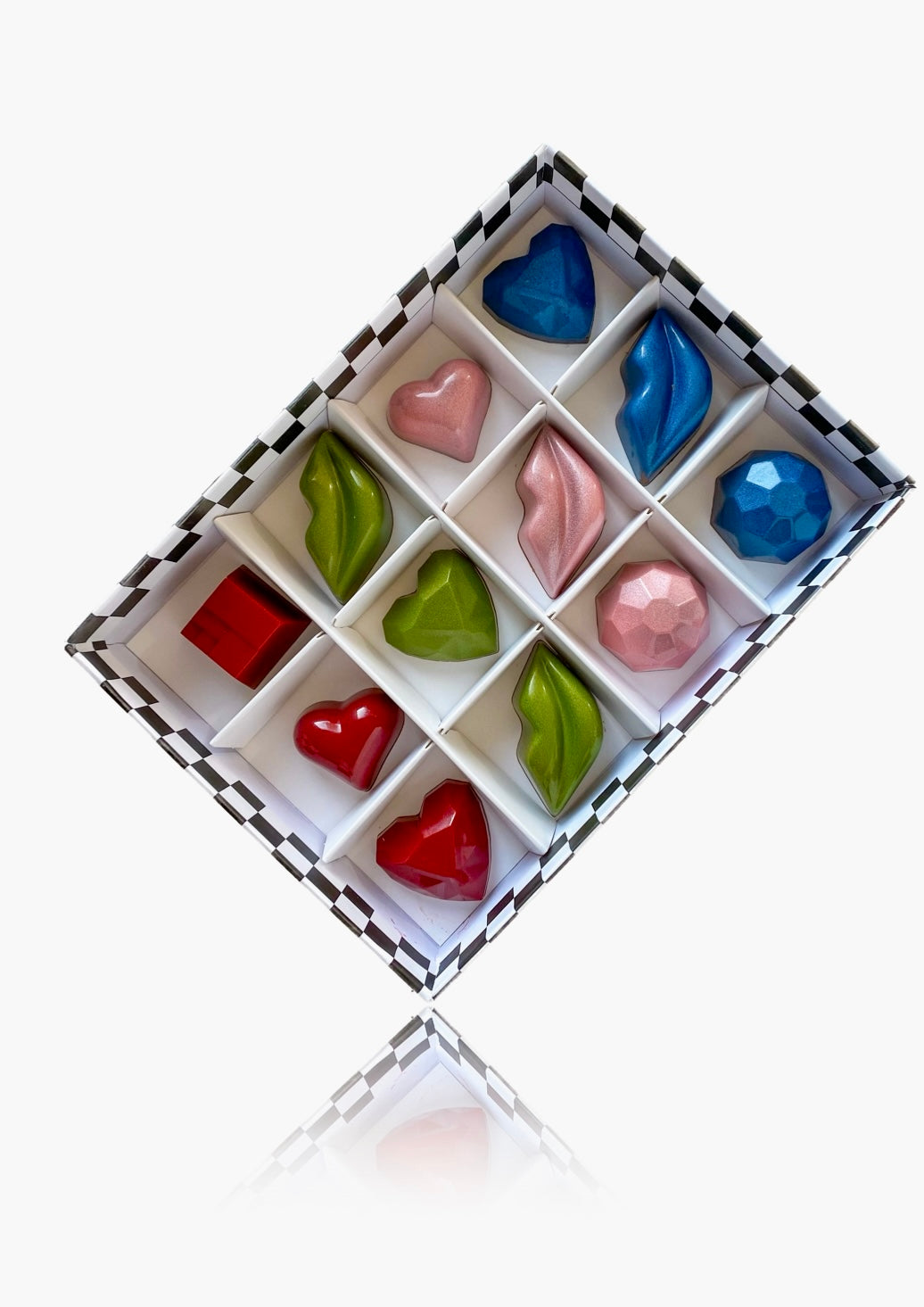 Σοκολατακια 12 τεμ Luxury Motley box