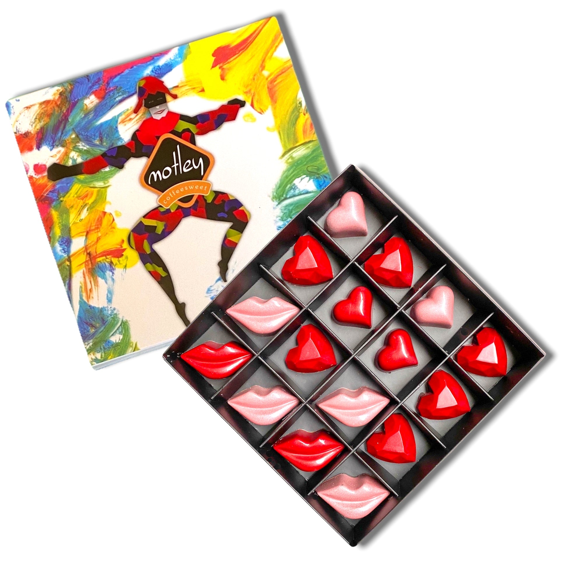 The love box Σοκολατάκια 16 τεμ. Motley box