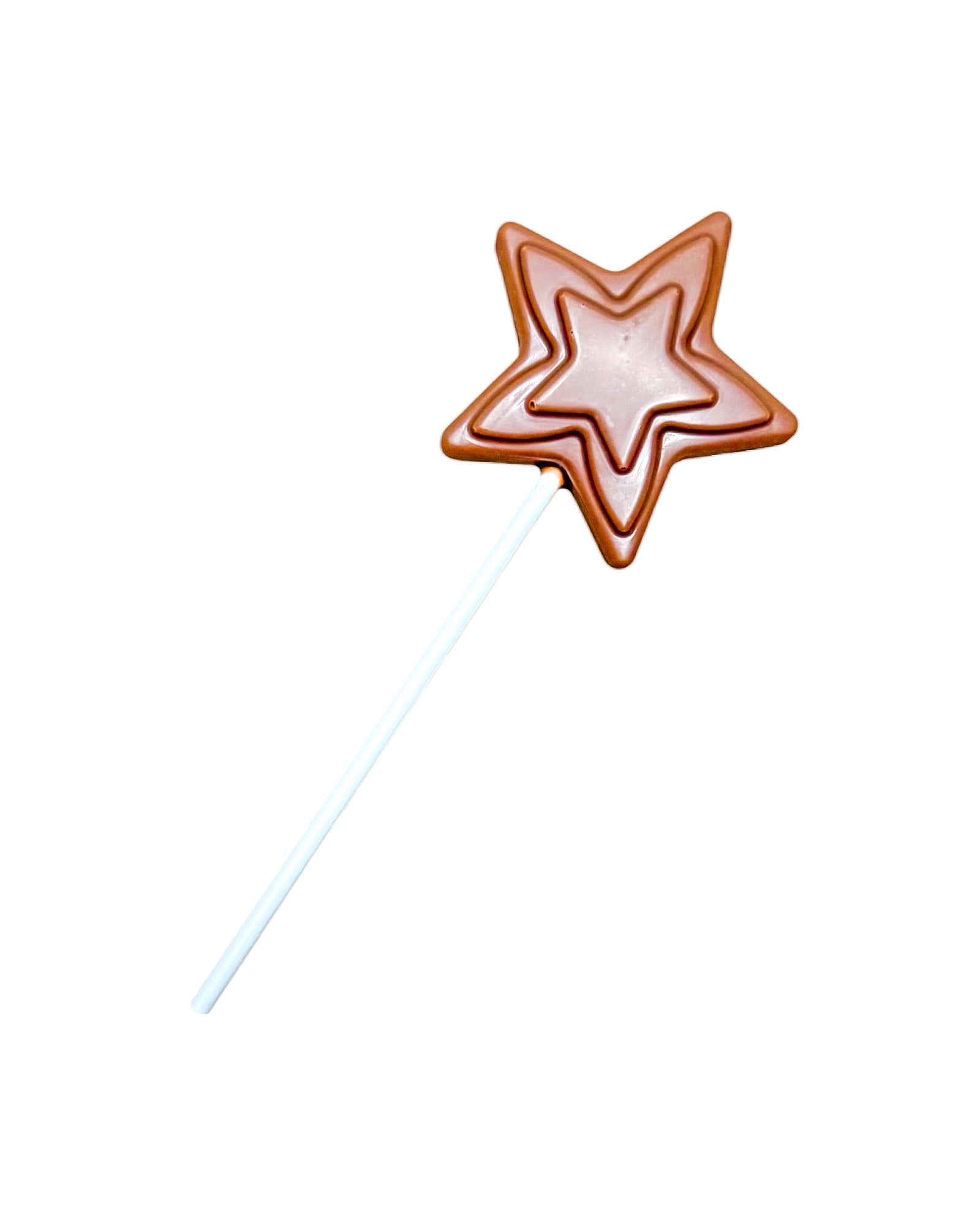 Choco Lollipop αστερι με σοκολατα γαλακτος