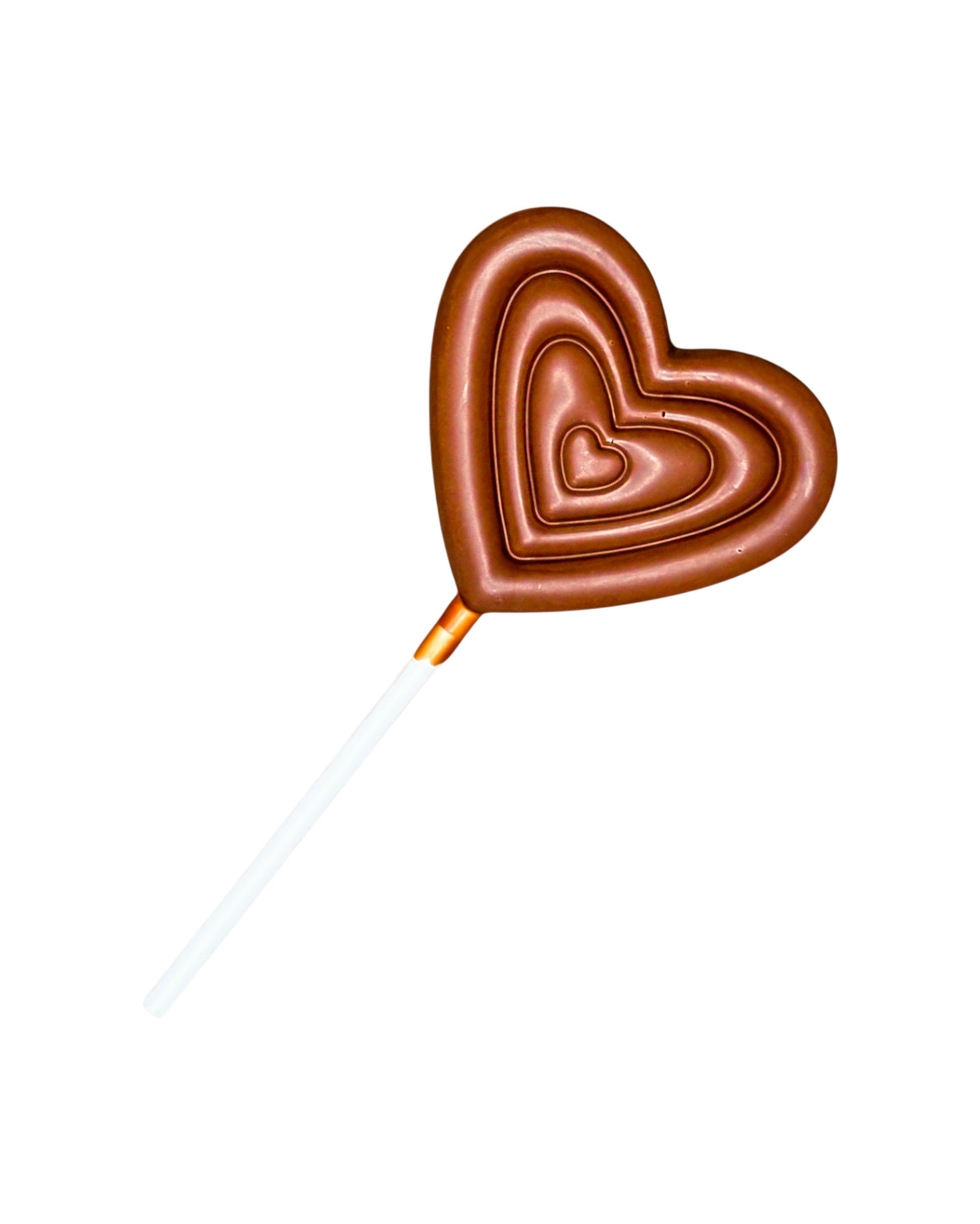 Choco Lollipop καρδιά με σοκολατα γαλακτος