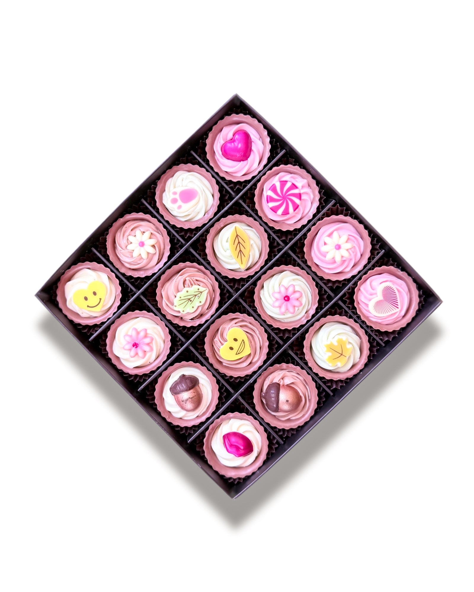 Motley’s κασετινα chocolate cupcakes 16 τεμ.