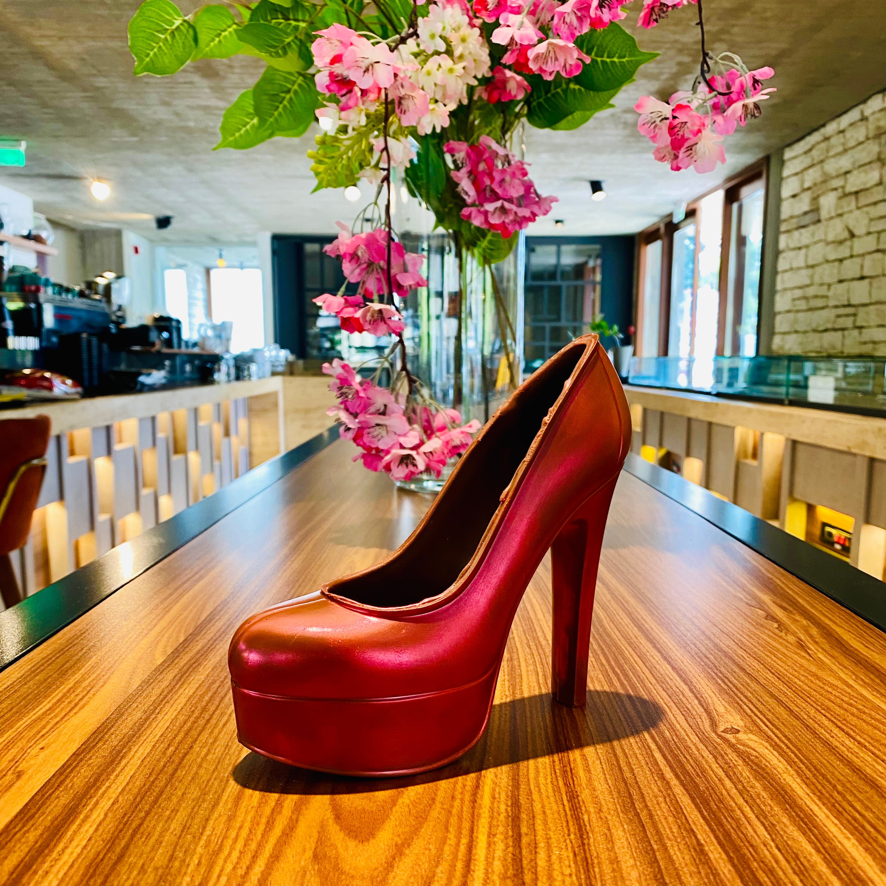 Γοβα σοκολατας γαλακτος ruby red 350γρ