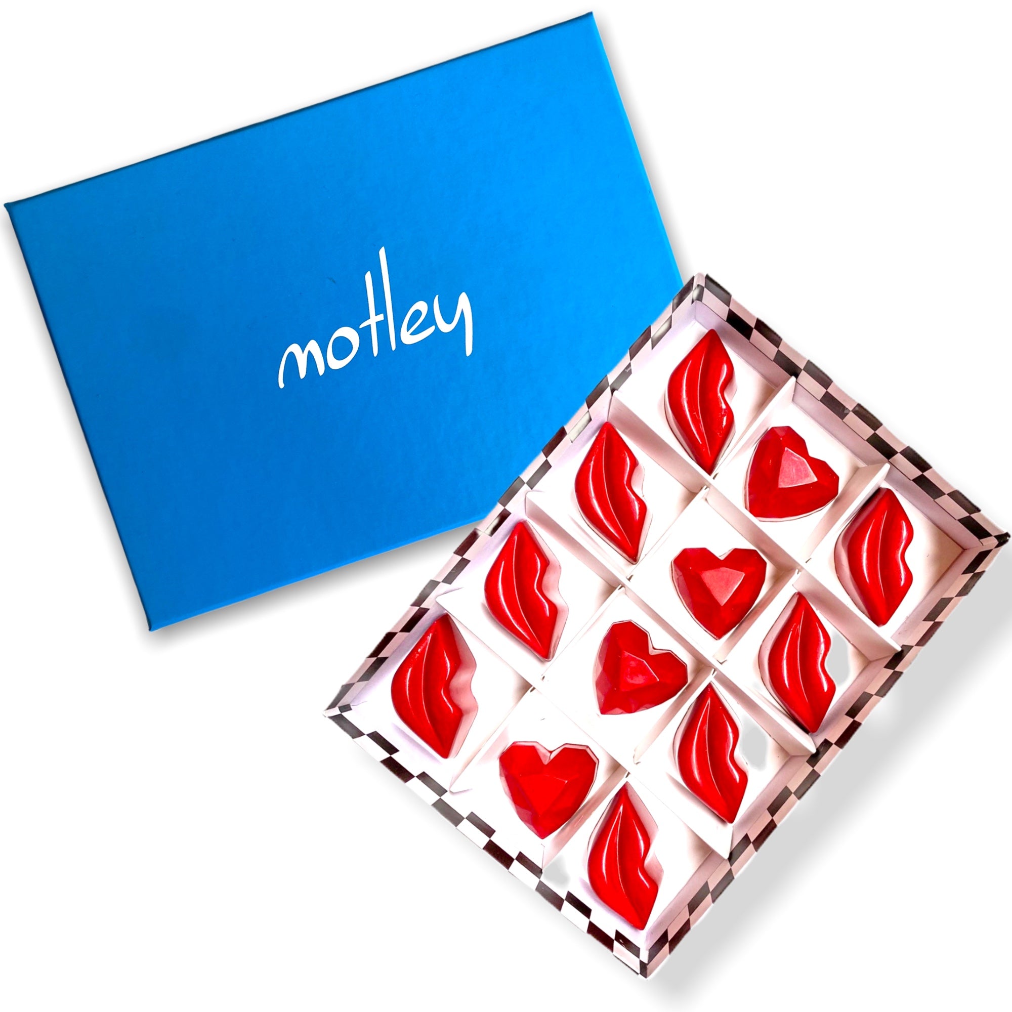 The love box Σοκολατακια 12 τεμ Luxury Motley box