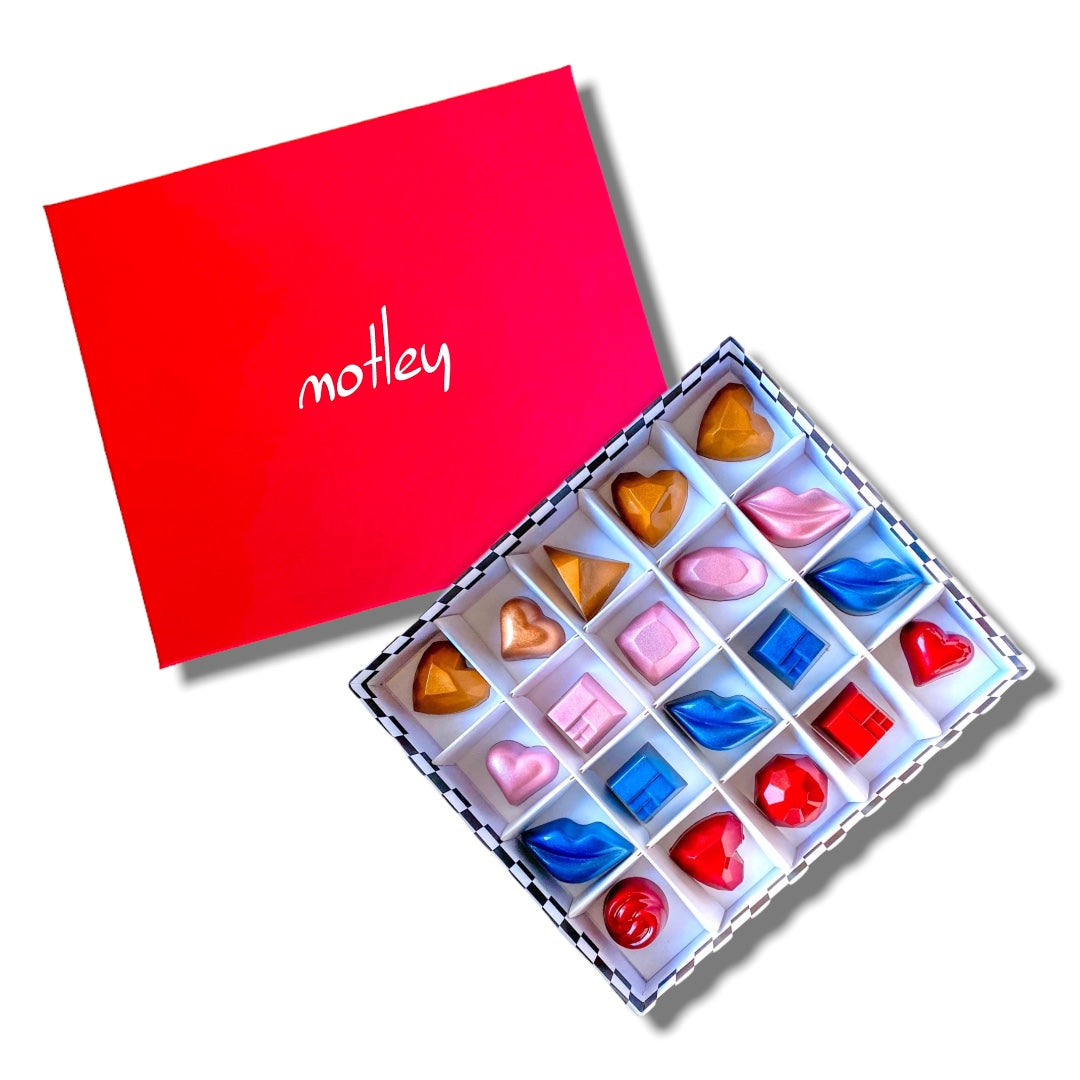 Σοκολατακια 20 τεμ Luxury Motley box