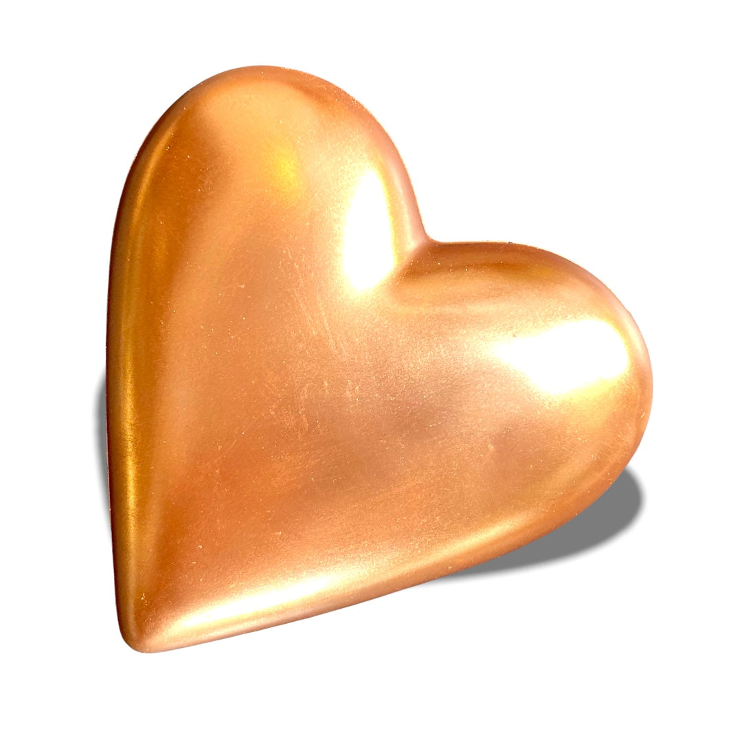 Καρδια σοκολάτας γαλακτος gold 100γρ